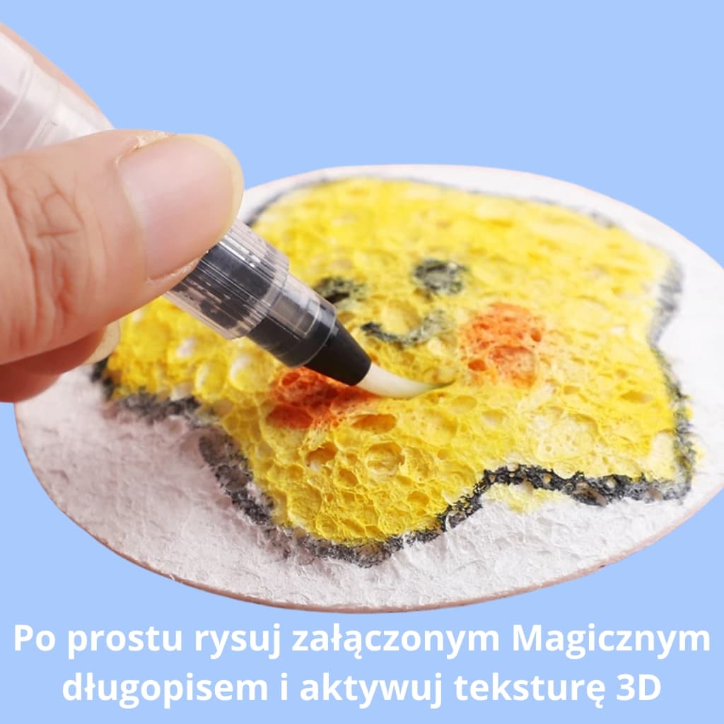 Wodne Cudeńka – Zabawa, która Zachwyca. Zestaw 30 szt. oraz 3 Magiczne wodne markery Gratis